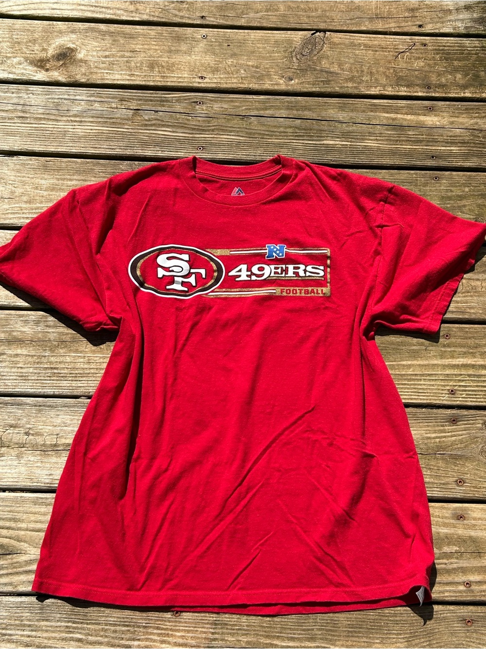 Majestic Red San Francisco 49ers Tee